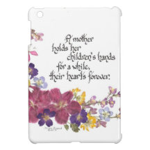 A Mother holds a child's heart iPad Mini Cover