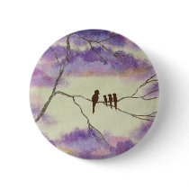 A Mothers Blessings Round Pin From Painting