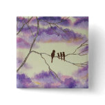 A Mothers Blessings Square Pin From Painting