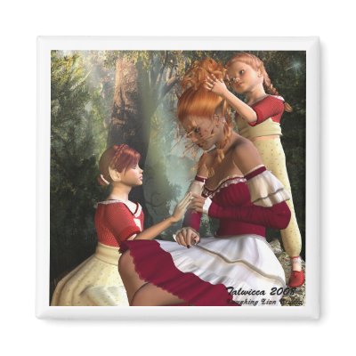 A Mothers Gentle Love Magnet by Talwicca