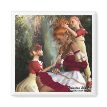A Mothers Gentle Love Magnet by Talwicca A Mothers Gentle Love Magnet