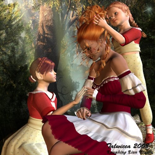 A Mothers Gentle Love print
