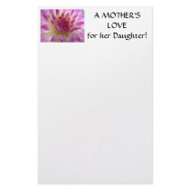A MOTHER'S LOVE for her DAUGHTER! Stationery Gift by Basleeartprintgifts A MOTHER'S LOVE for her DAUGHTER! Stationery Gift