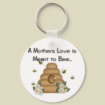 A Mother's Love is Meant to Bee Keychain by mrssocolov A Mother's Love is Meant to Bee Keychain