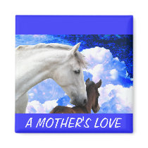 A MOTHER'S LOVE FRIDGE MAGNETS