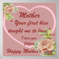 A Mother's Love Poster-Customize