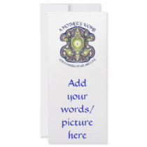 A Mother's Womb: God's Garden of Life and Love Custom Rack Cards