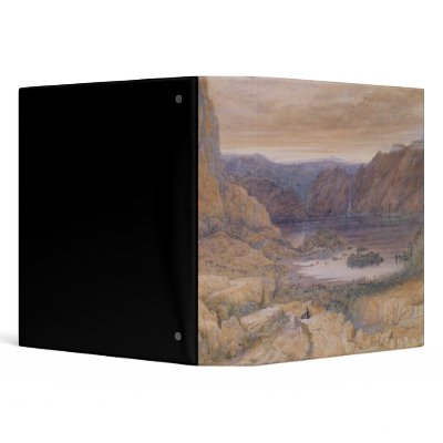A Mountain Lake, Norway, c.1827 Vinyl Binders by bridgemanart