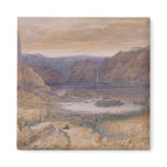 A Mountain Lake, Norway, c.1827 Magnet