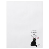 A Mouse on the Bed Personalized Flyer
