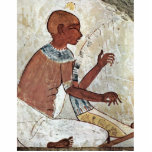 A Mural Of A Blind Musician Playing A Harp From Th Acrylic Cut Out