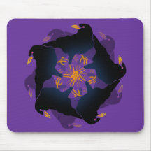 A MURDER OF CROWS MOUSE PADS