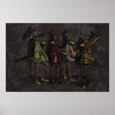 A Murder of Crows Print by TeamShenanigans