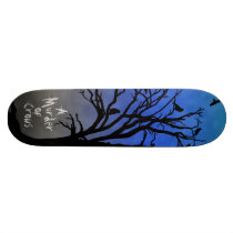 'A Murder of Crows' Skateboard