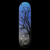 'A Murder of Crows' Skateboard