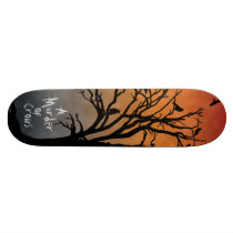 'A Murder of Crows' Skateboard