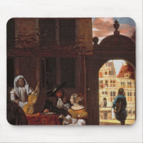 A Musical Party, 1677 Mousepad