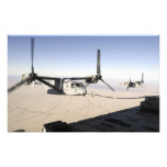 A MV-22 Osprey refuels midflight