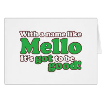 A Name Like Mello Card