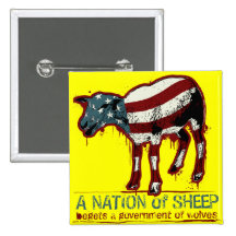 A Nation of Sheep Button