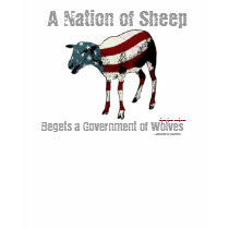 A Nation of Sheep T-Shirt by Libertymaniacs A Nation of Sheep T-Shirt