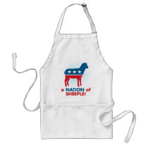 A Nation of Sheeple aprons by visualnewbie A Nation of Sheeple aprons