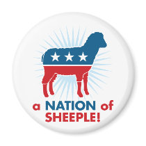 A Nation of Sheeple magnets