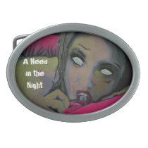 'A Need in the Night' Zombie Belt Buckle