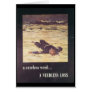 A Needless Loss World War 2 Greeting Card