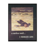 A Needless Loss World War 2 Post Card