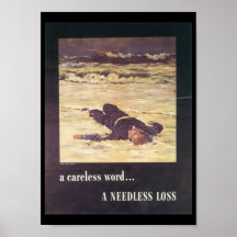 A Needless Loss World War 2 Poster