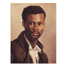 A Negro, 1823-24 Postcard