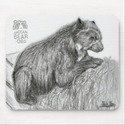 A. Neuman Bubu Mousepad by Andean_Bear_Bubu