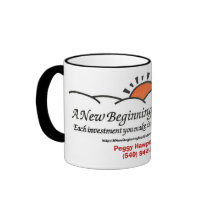 A New Beginning Real Estate 11 oz Mug by amlysu A New Beginning Real Estate 11 oz Mug