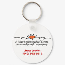 A New Beginning Real Estate Keychain by amlysu A New Beginning Real Estate Keychain