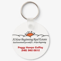 A New Beginning Real Estate Keychain by amlysu A New Beginning Real Estate Keychain