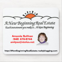 A New Beginning Real Estate Mouse Pad mousepads by amlysu A New Beginning Real Estate Mouse Pad mousepads