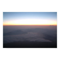 A new day on Mount Fuji, Japan posters