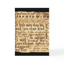 A New Drama - Hamlet Greeting Card