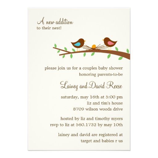 A New Egg Baby Shower Invitation