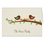 A New Egg Baby Thank You Card cards