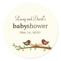 A New Egg Favor Sticker or Gift Tag Stickers