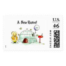 A new home! postage by jsoh A new home! postage