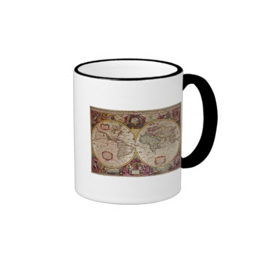 A New Land and Water Map of the Entire Earth Mugs