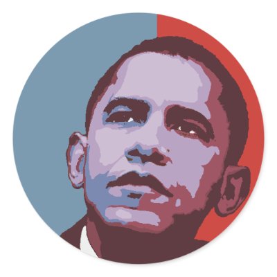 A New Majority - Obama Political Sticker by evarmy98x