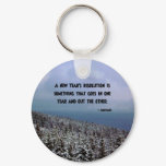 A New Year's Resolution... Key Chain