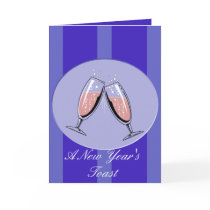 A New Year's Toast cards