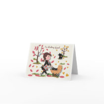 A nice Autumn day, I'm thinking of you! cards