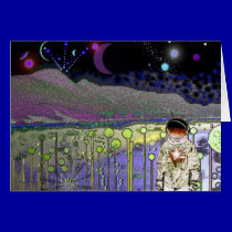 A NICE DAY ON PLANET #555 Card by 3DMOONMAN A NICE DAY ON PLANET #555 Card