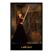 A noble heart posters